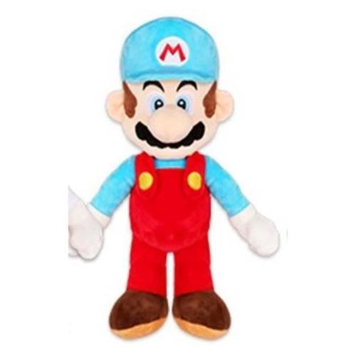 Peluche Super Mario Bros Fire And Ice 25 Cm Bleu