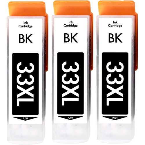33xl Cartouche Compatible Avec Epson 33 Xl Cartouche D'encre Noir (Noir X3), Pour Expression Premium Xp-900 Xp-830 Xp-7100 Xp-645 Xp-640 Xp-635 Xp-630 Xp-540 Xp-530