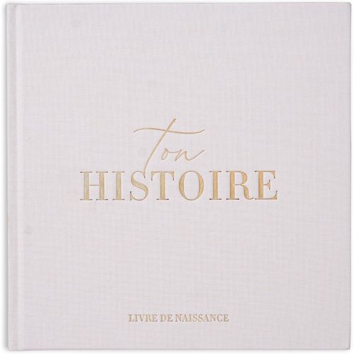 Livre De Naissance-Album Photos Et Naissance-Cadeau Naissance 132 Pages Et Album Photo Scrapbooking-Livre Naissance Bébé Garçons Et Filles-Photos De 10 X 15 Et 13 X 18 Cm (Gris).[Q743]