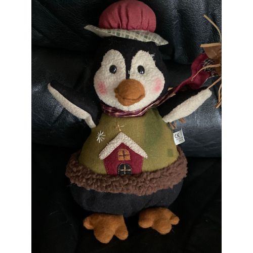 Peluche Pingouin La Galleria 30cm