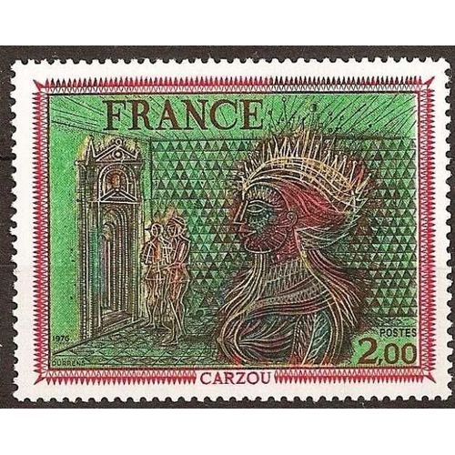 France 1976, Très Beau Timbre Neuf** Luxe Yvert 1900 - Tableau De Jean Carzou, Oeuvre Originale. -