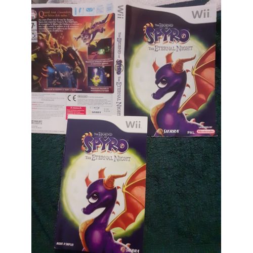 Jaquette Et Notice Spyro The Eternal Night Wii