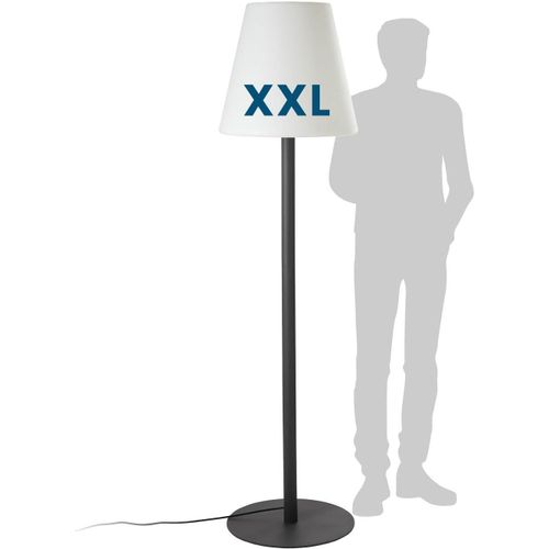 Lampadaire Xxl Pour L'intérieur Et L'extérieur - Grande Lampe De 1,87 M Avec 3 Intensités Lumineuses Réglables - Lampe Sur Pied D'ambiance Au Design Moderne Et Intemporel - Protection Ip-44.[G421]