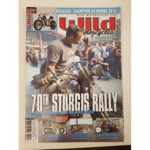 Wild Motorcycles 107 De 2010 Harley Xr1200r,Shovelhead,Zero Type 5