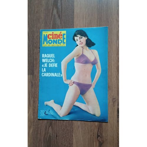 Cinémonde N °1662 Raquel Welch Claudia Cardinale