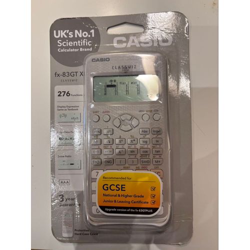 Calculatrice Casio fx-83GT X