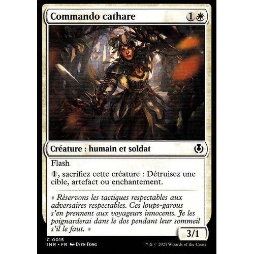 Commando Cathare - Magic - Innistrad Remastered Vf - C - 15