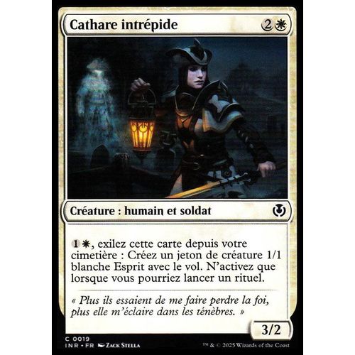 Cathare Intrépide - Magic - Innistrad Remastered Vf - C - 19