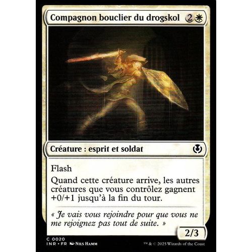 Compagnon Bouclier Du Drogskol - Magic - Innistrad Remastered Vf - C - 20