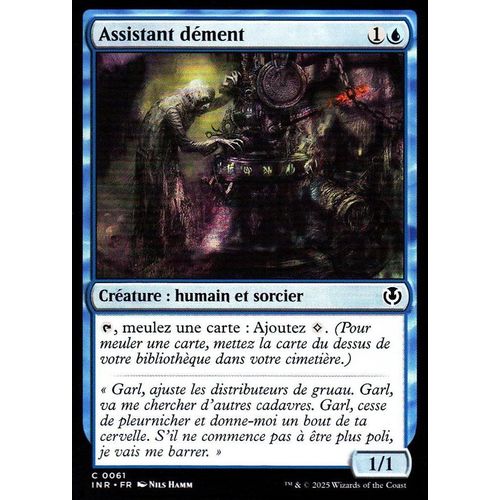 Assistant Dément - Magic - Innistrad Remastered Vf - C - 61