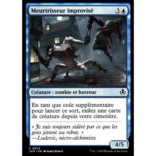Meurtrisseur Improvisé - Magic - Innistrad Remastered Vf - C - 73
