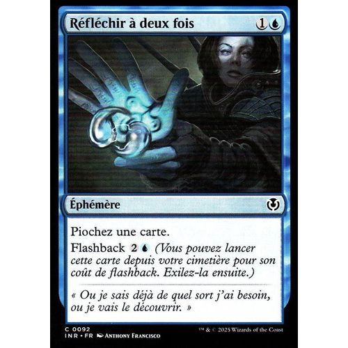 Réfléchir À Deux Fois - Magic - Innistrad Remastered Vf - C - 92