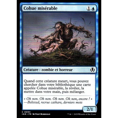 Cohue Misérable - Magic - Innistrad Remastered Vf - C - 94