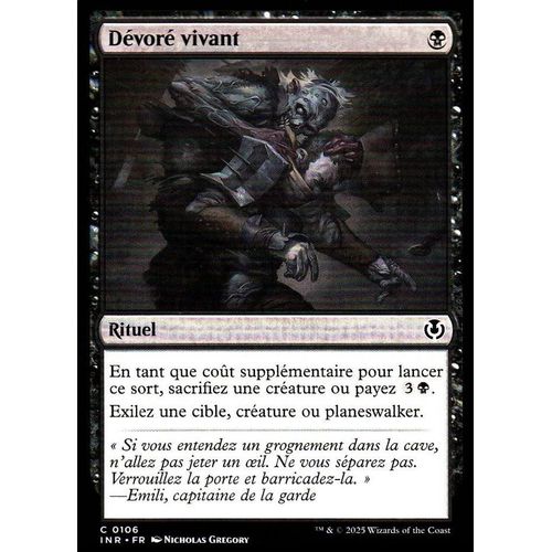 Dévoré Vivant - Magic - Innistrad Remastered Vf - C - 106