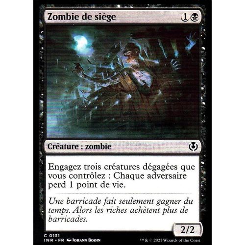 Zombie De Siège - Magic - Innistrad Remastered Vf - C - 131