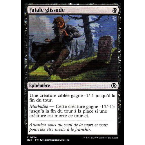 Fatale Glissade - Magic - Innistrad Remastered Vf - C - 134