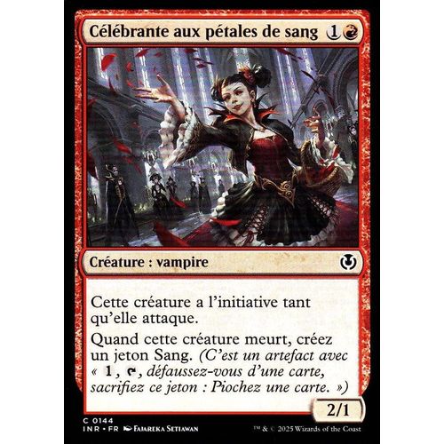 Célébrante Aux Pétales De Sang - Magic - Innistrad Remastered Vf - C - 144