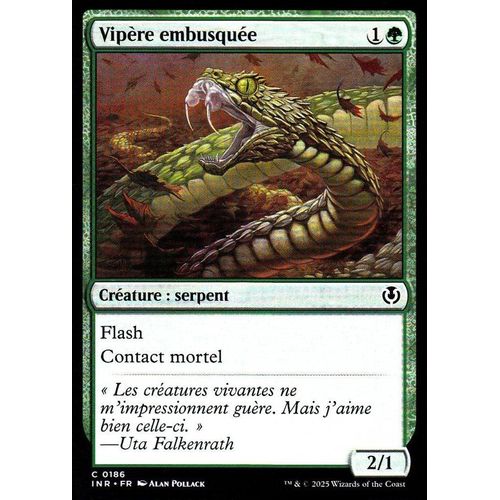 Vipère Embusquée - Magic - Innistrad Remastered Vf - C - 186