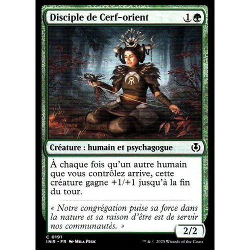 Disciple De Cerf- Orient - Magic - Innistrad Remastered Vf - C - 191
