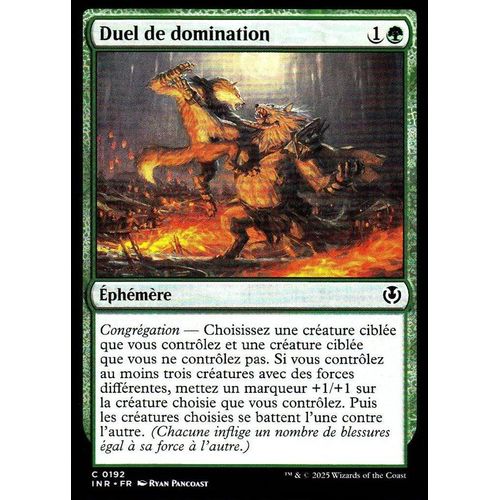Duel De Domination - Magic - Innistrad Remastered Vf - C - 192