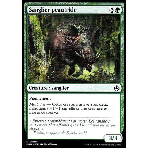 Sanglier Peautride - Magic - Innistrad Remastered Vf - C - 196