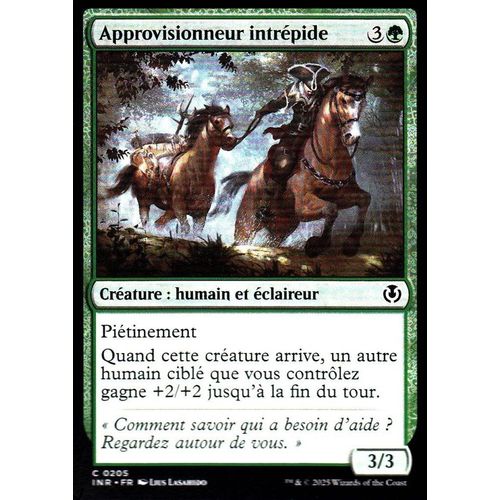 Approvisionneur Intrépide - Magic - Innistrad Remastered Vf - C - 205
