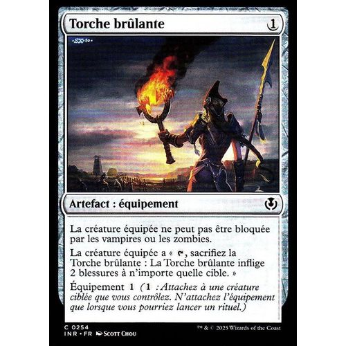Torche Brûlante - Magic - Innistrad Remastered Vf - C - 254