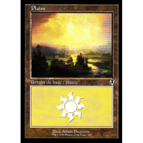Plaine X2 - Magic - Innistrad Remastered Vf - C - 288/289 - Version Rétro