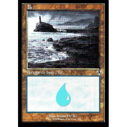 Île X2 - Magic - Innistrad Remastered Vf - C - 290/291 - Version Rétro