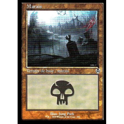Marais X2 - Magic - Innistrad Remastered Vf - C - 292/293 - Version Rétro