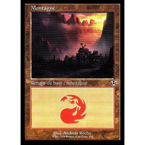 Montagne X2 - Magic - Innistrad Remastered Vf - C - 294/295 - Version Rétro