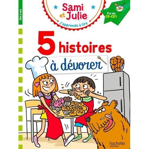 J'apprends À Lire Avec Sami Et Julie - 5 Histoires À Dévorer - Fin De Cp-Ce1