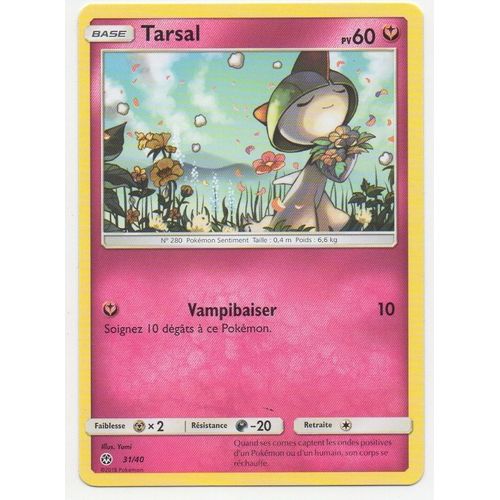 Carte Pokémon Tarsal (31/40) Pv60 - Mc Donald's 2019