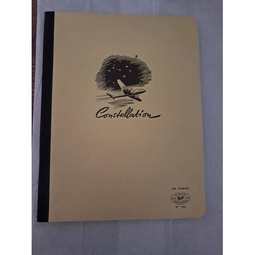 Petit Cahier Constellation 96 Pages Grand Carreaux