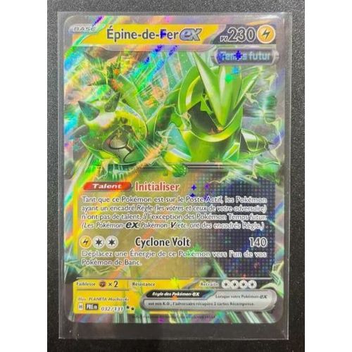 Pokémon Épine De Fer Ex 032 / 131 Évolution Prismatique Ev8.5