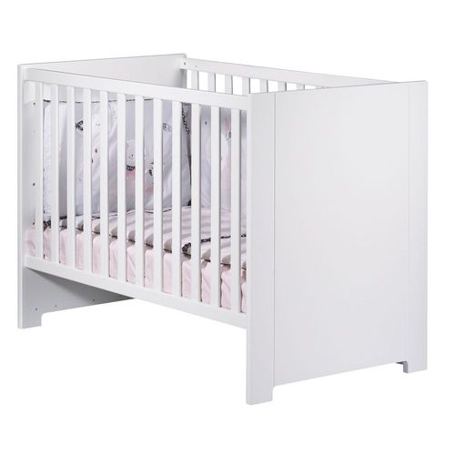 Lit Bébé 60x120 Loft Blanc - Sauthon Meubles