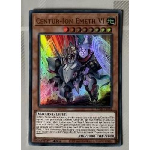 Yu Gi Oh Vasm Fr018 Centur-Ion Emeth Vi Ultra Rare