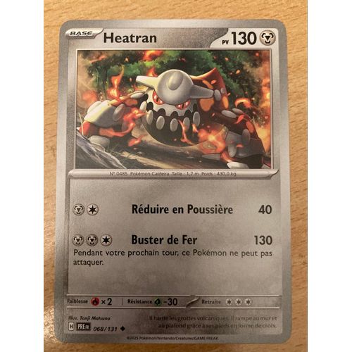 (856) Heatran 68/131 Pokemon 