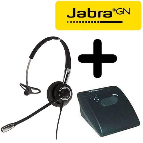Casque téléphonique Jabra Biz 2400 II QD Mono NC 3-in-1 Wideband