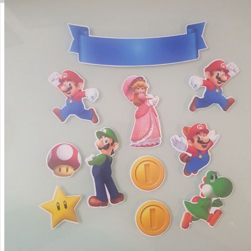 11 Toppers Mario : Une Décoration Parfaite Pour Les Fêtes Des Fans De Nintendo