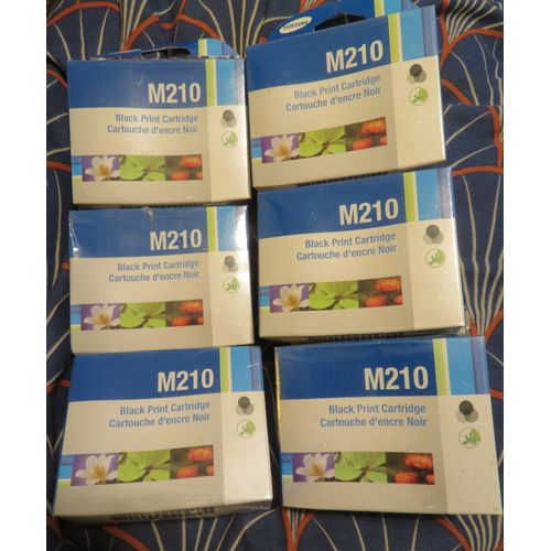Lot de cartouches d'encre samsung originales M210 black
