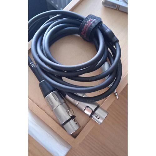 Jack double XLR marque KIRLIN