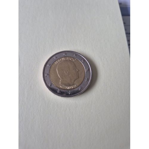 Pièce De 2 Euro Monaco
