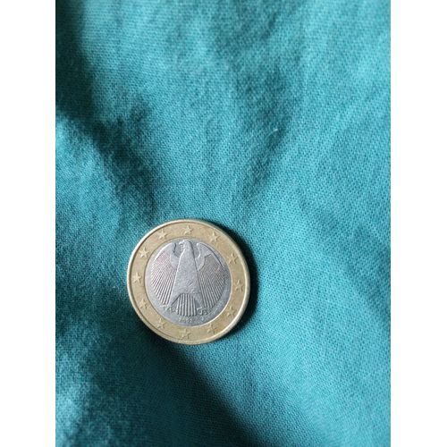 Pièce 1 Euro Allemagne 2002 Atelier J, Fautée.