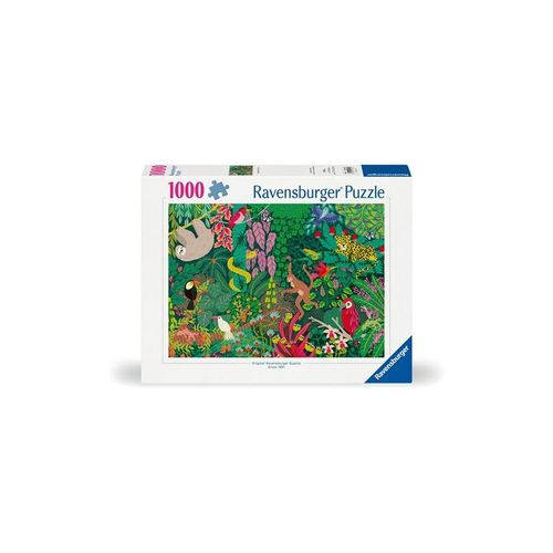 Puzzle 1000 Pièces Ravensburger Forêt Tropicale Magique