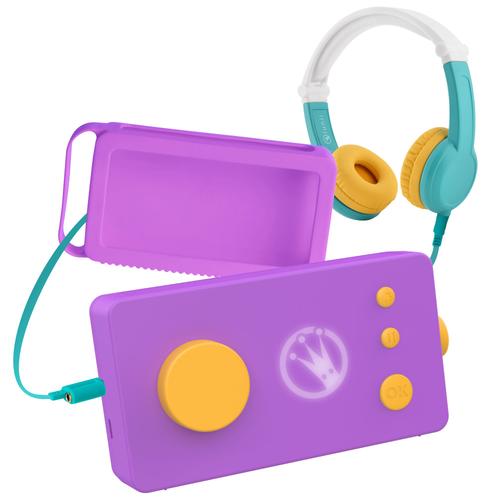 Lunii Pack Ma Fabrique À Histoires Violette Avec Casque Audio Octave Et Sa Coque Violette