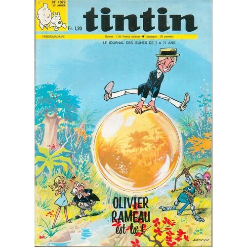 LE JOURNAL TINTIN DE 1969 N° 1079 Rakuten