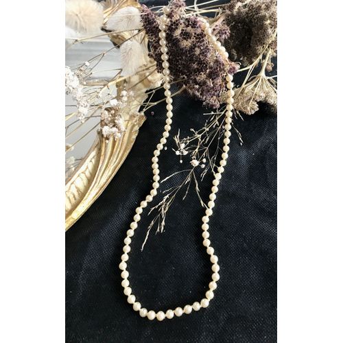 Collier Perles Vintage