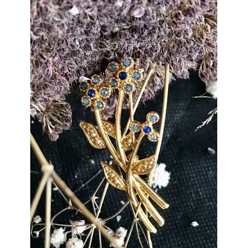 Broche Bouquet De Fleurs Vintage