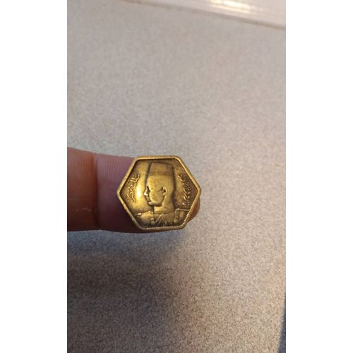 Piece Argent 10 Piastres Egypte 1922